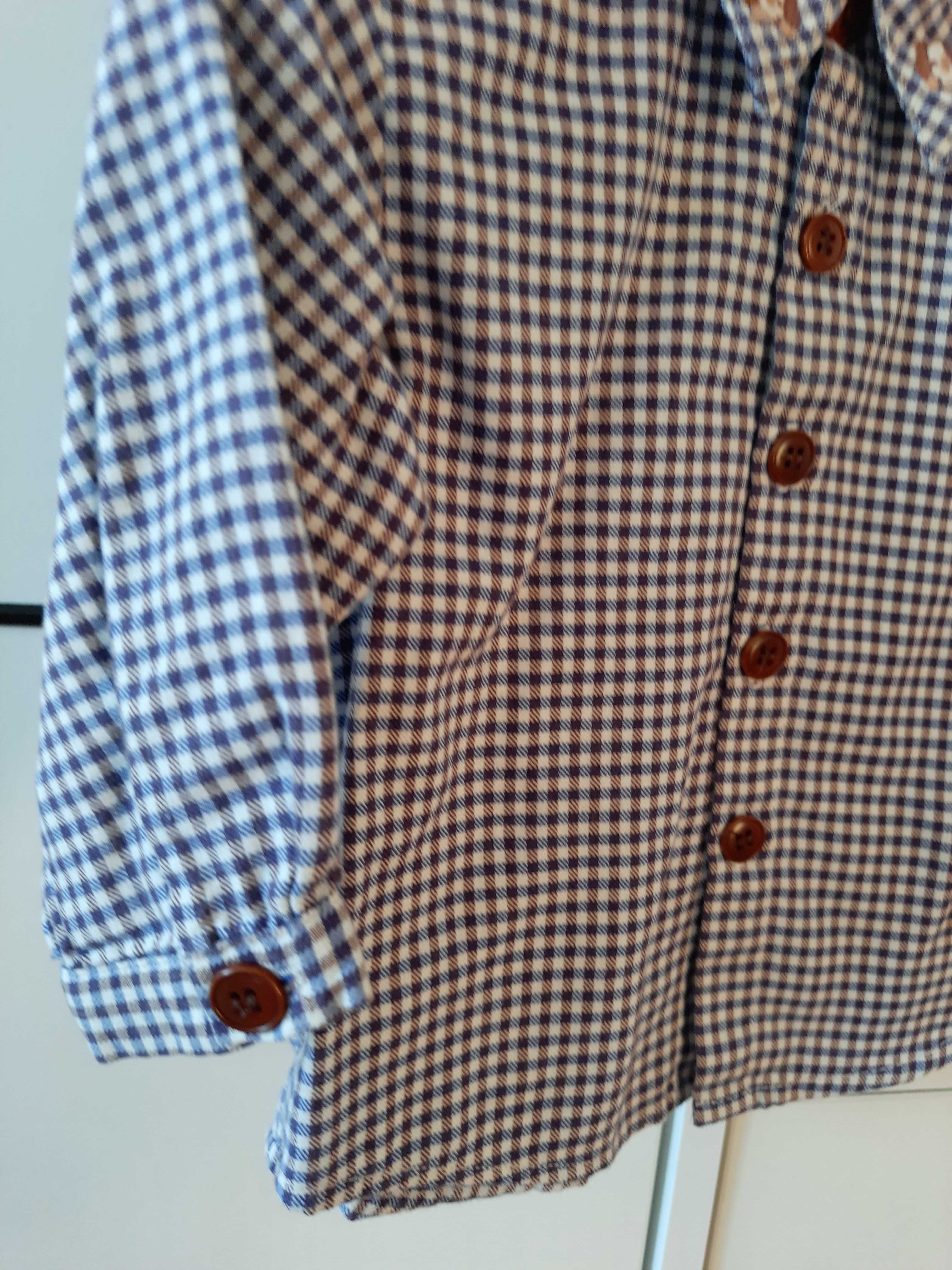 Koszule bluzki bluzeczki t-shirty 2 szt. H&M roz. 68, SUPER STAN