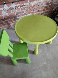 Stół stolik krzesło IKEA mamut