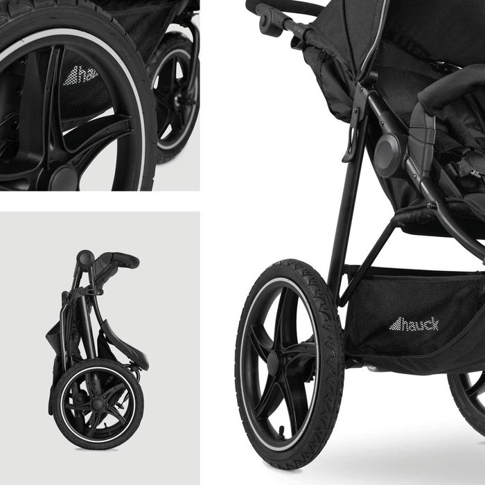 carrinho bebe hauck Runner 2, preto