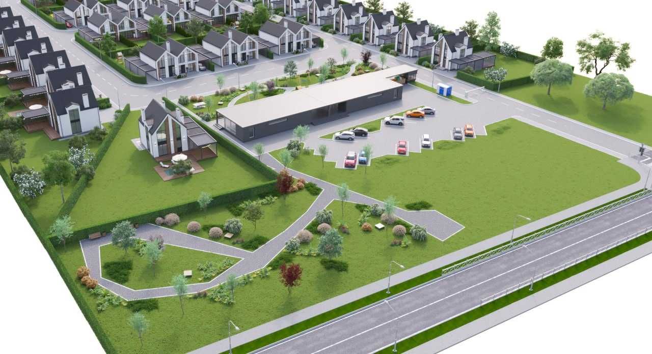 Готовий дуплекс 100 м в зданій черзі. Містечко з озером, р.Десна 500 м