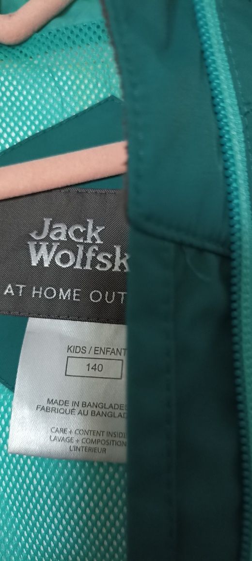 Куртка ветровка дощовик jack wolfskin