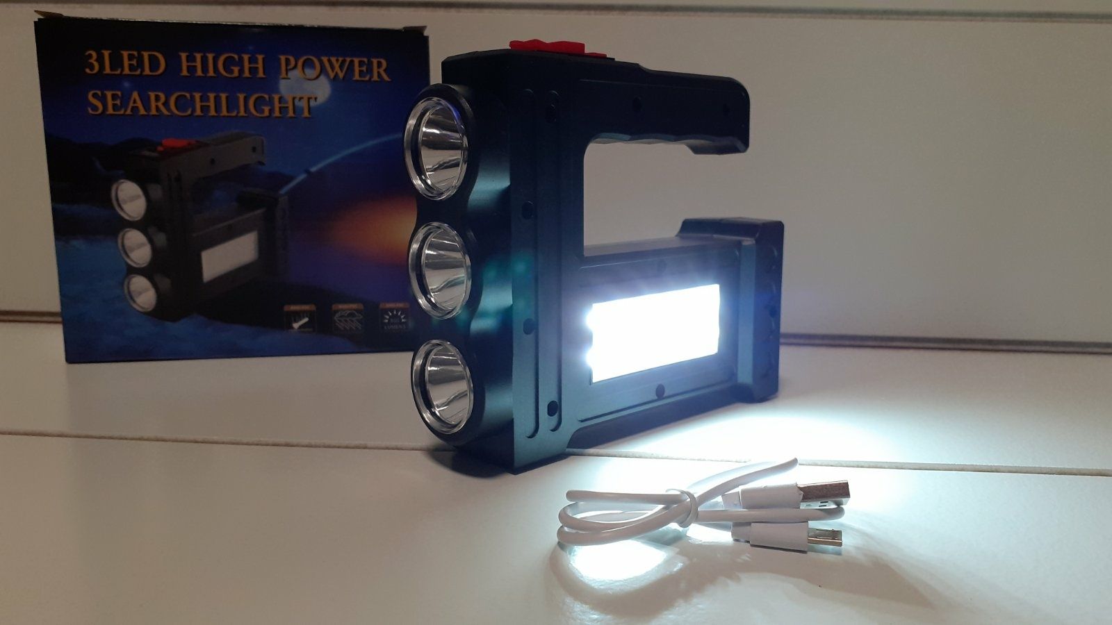Ліхтар акумуляторний Led,світлодіодний 800 Lumens
