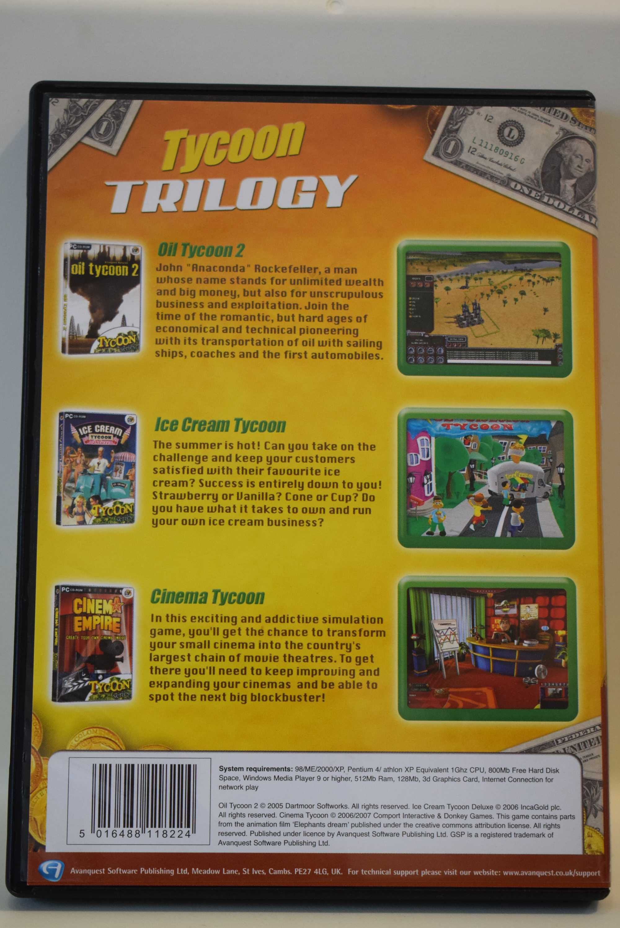 Tycoon Trylogy  PC