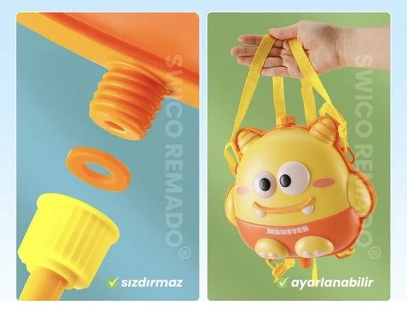 Водяний насос із балоном, помпова система, водна зброя