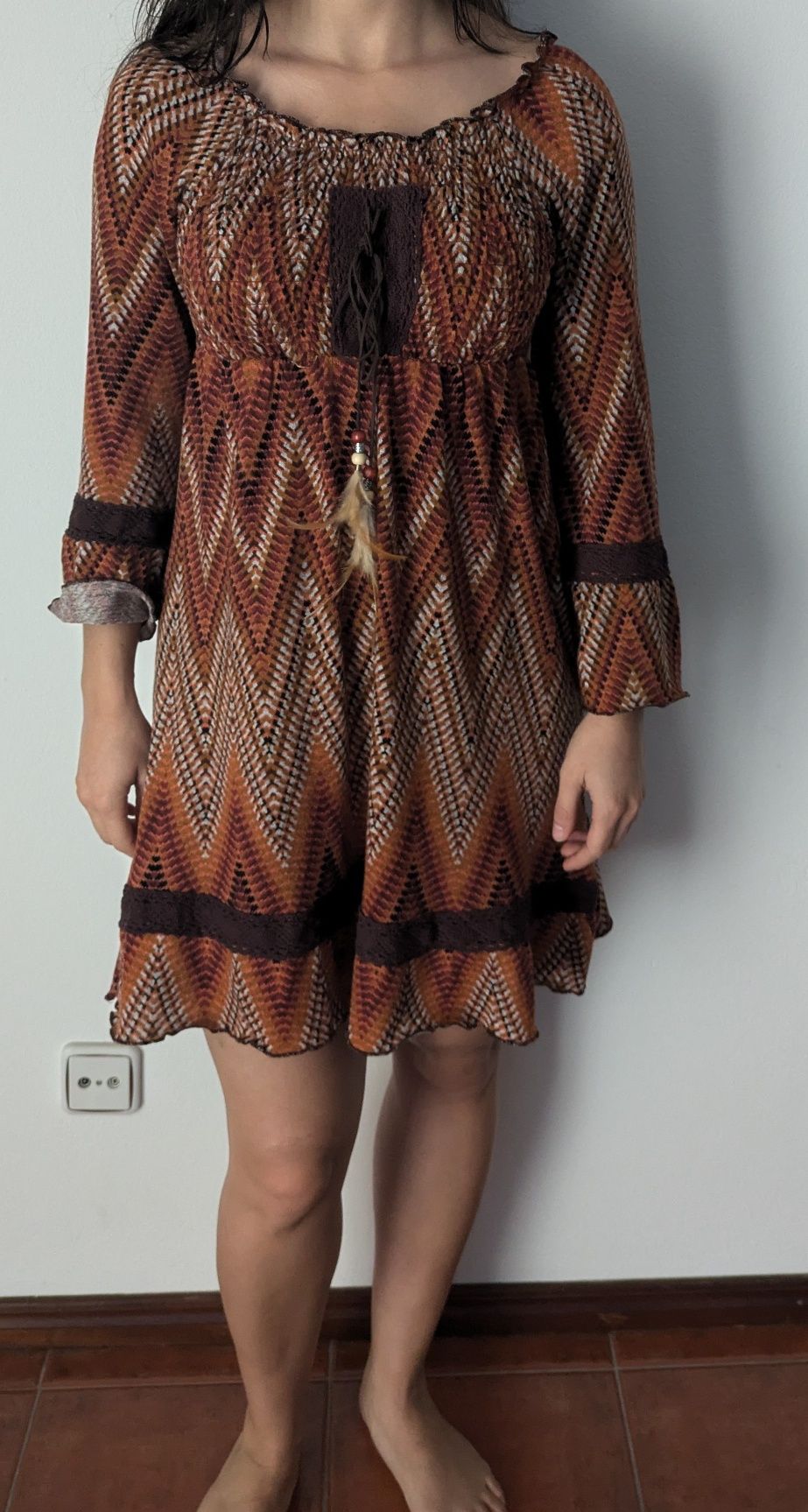 Vestido étnico Natura
