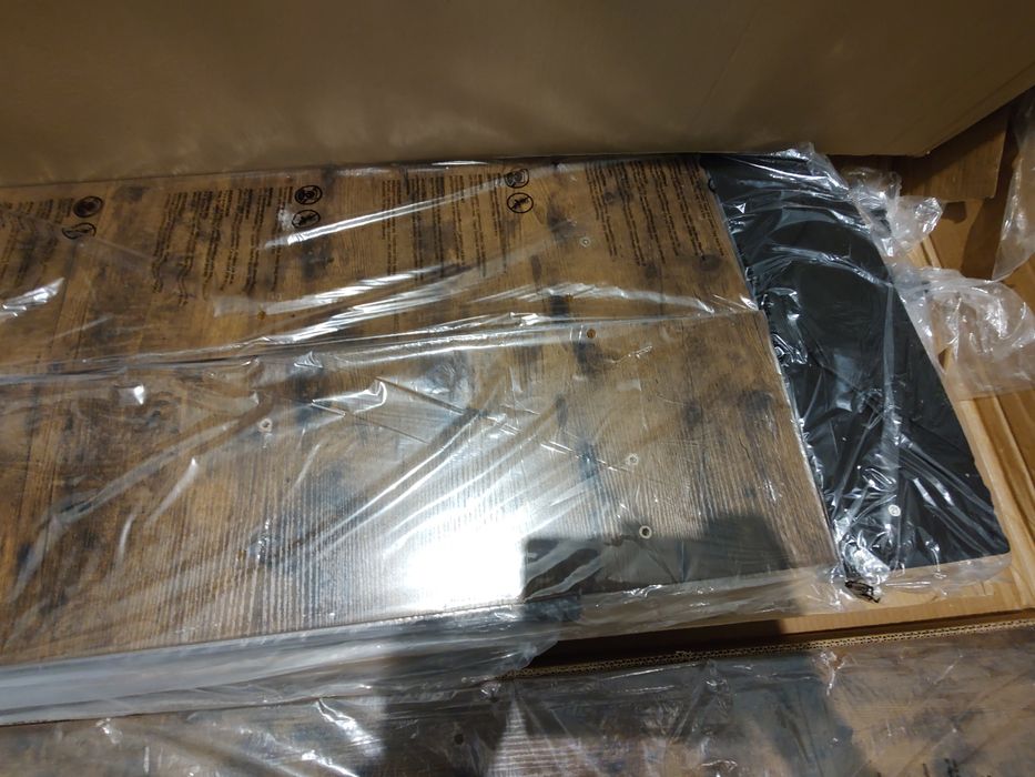 Stelaż Łóżka podwójne metalowe Loft