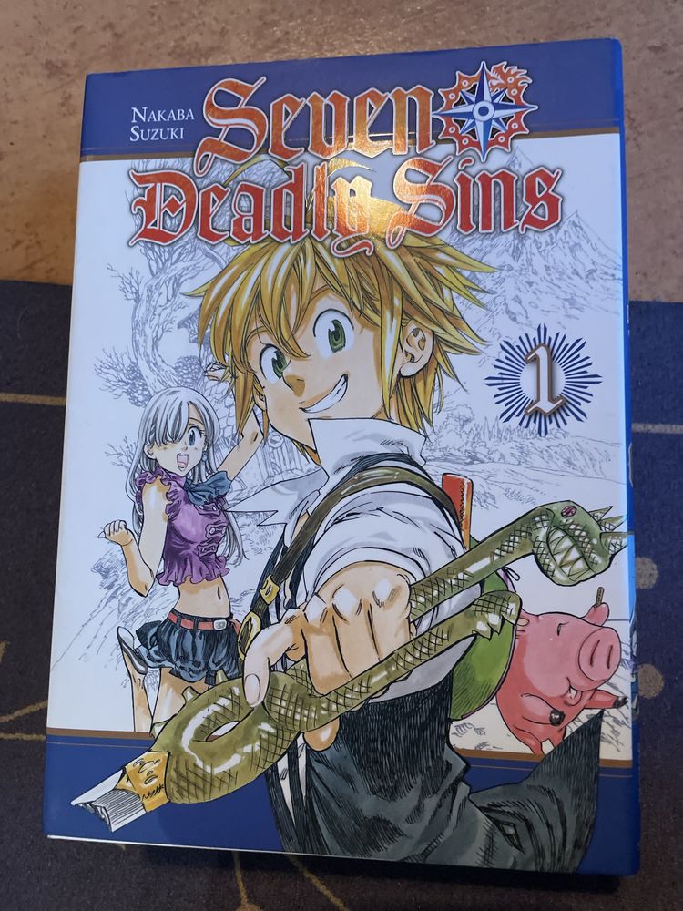 Seven Dedly sins manga 1-4