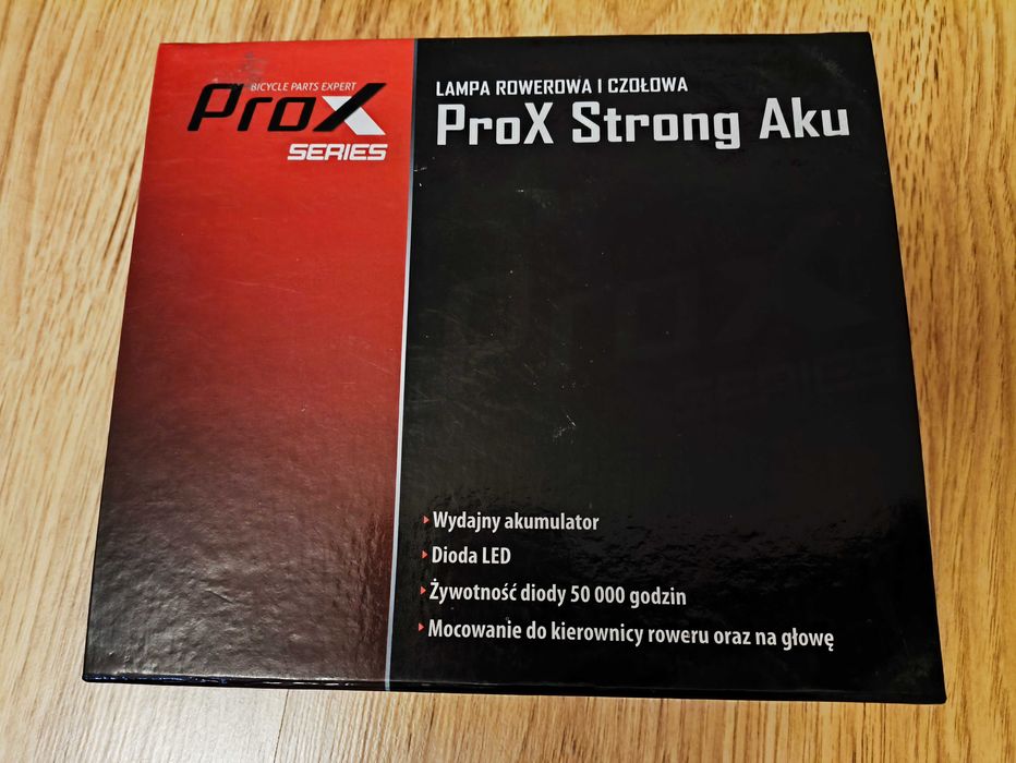 Lampka rowerowa ProX Strong Acu