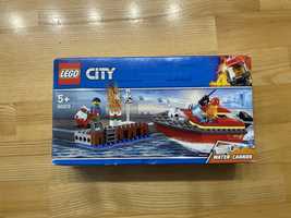 Klocki Lego City 60213 Pożar w dokach. Zestaw kompletny.