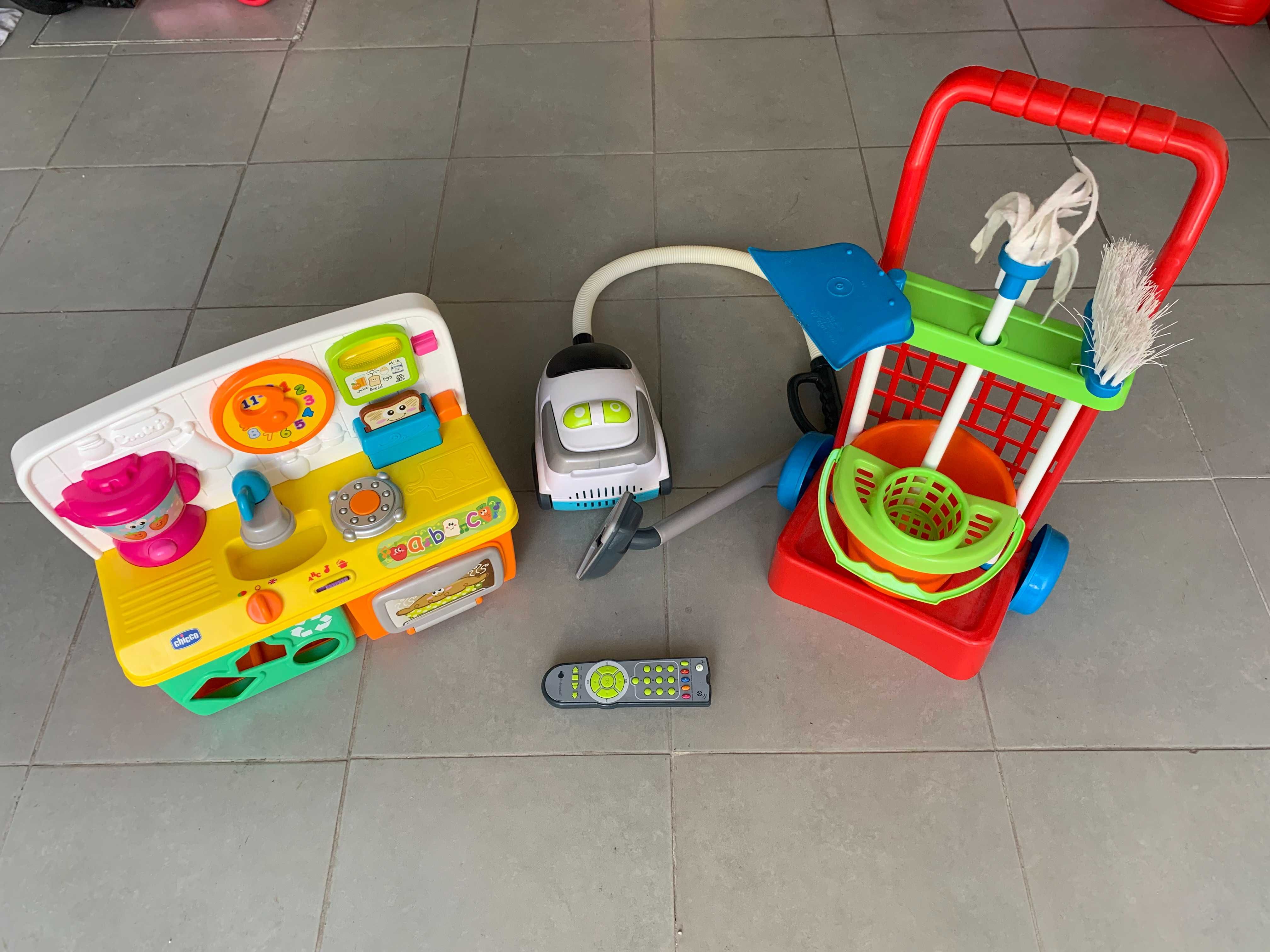Kit de brinquedos de faz-de-conta