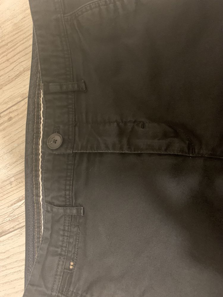Zara Man spodnie czarne 42 , chinos