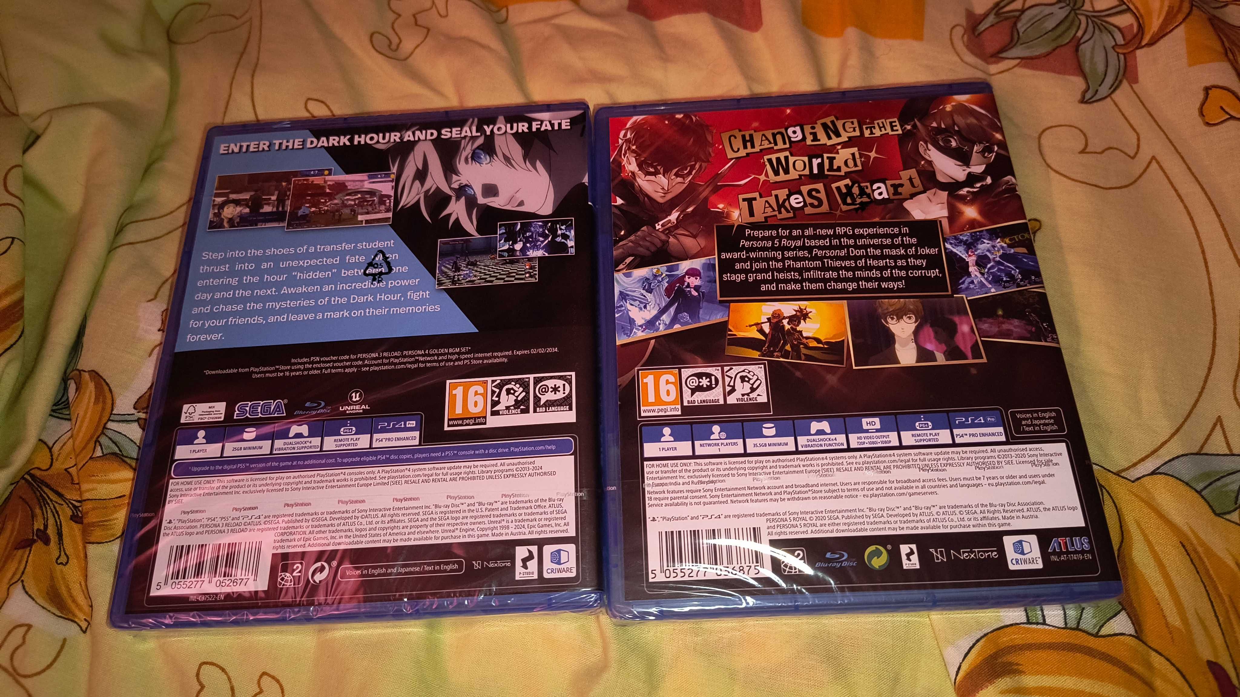 Ігри Persona 3,5 PS4