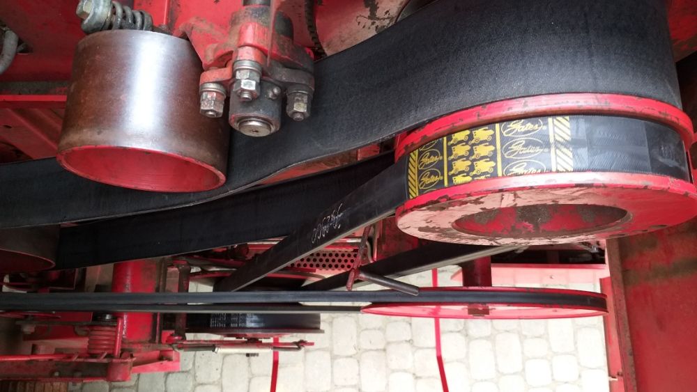 Kombajn Massey Ferguson 240-Nowe opony +kamera cofania