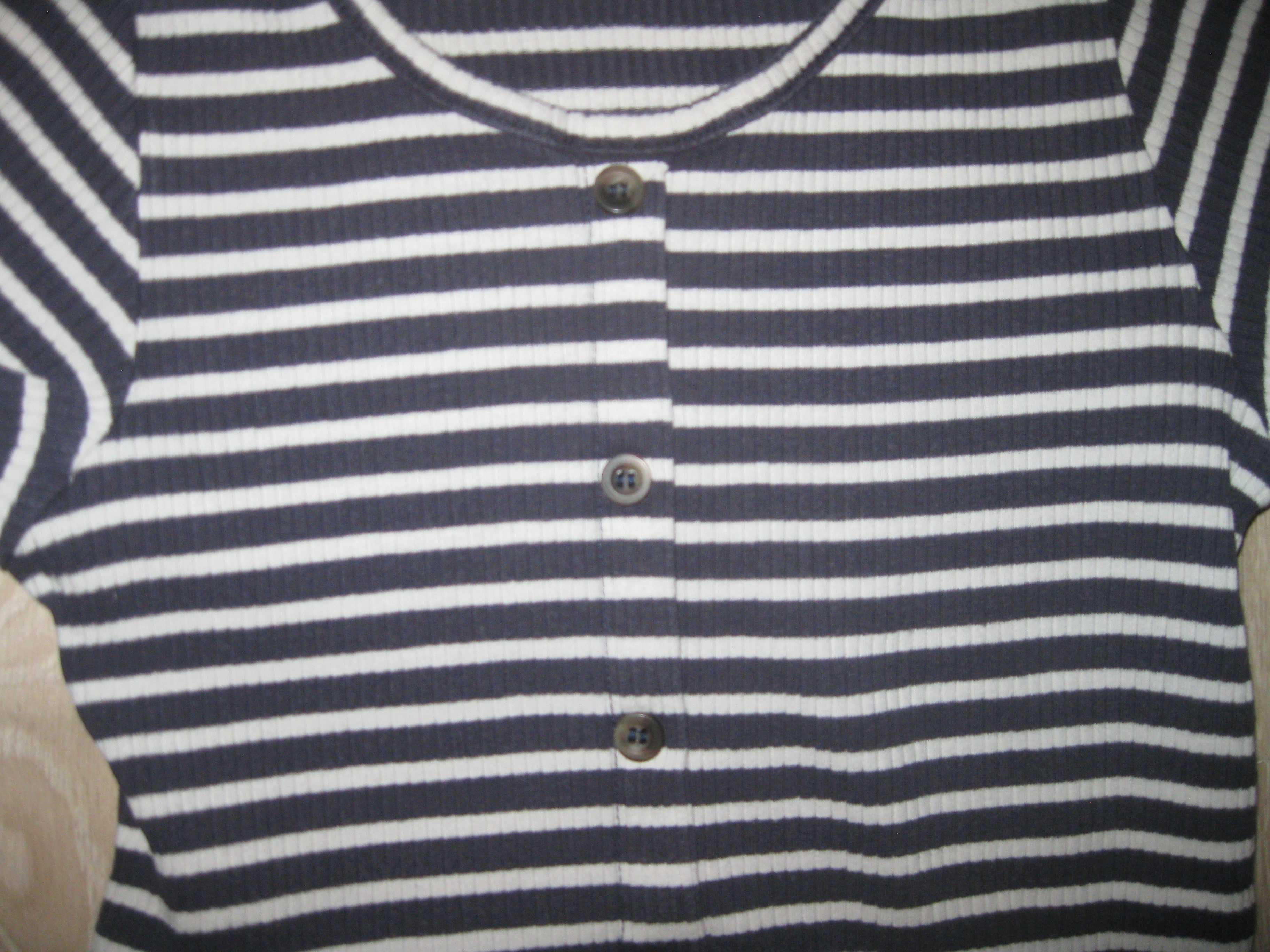 Top bluzka prążkowana rozmiar 158 cm 12-13 lat