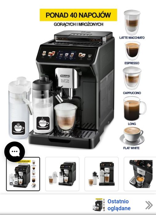 Ekspres ciśnieniowy DeLonghi