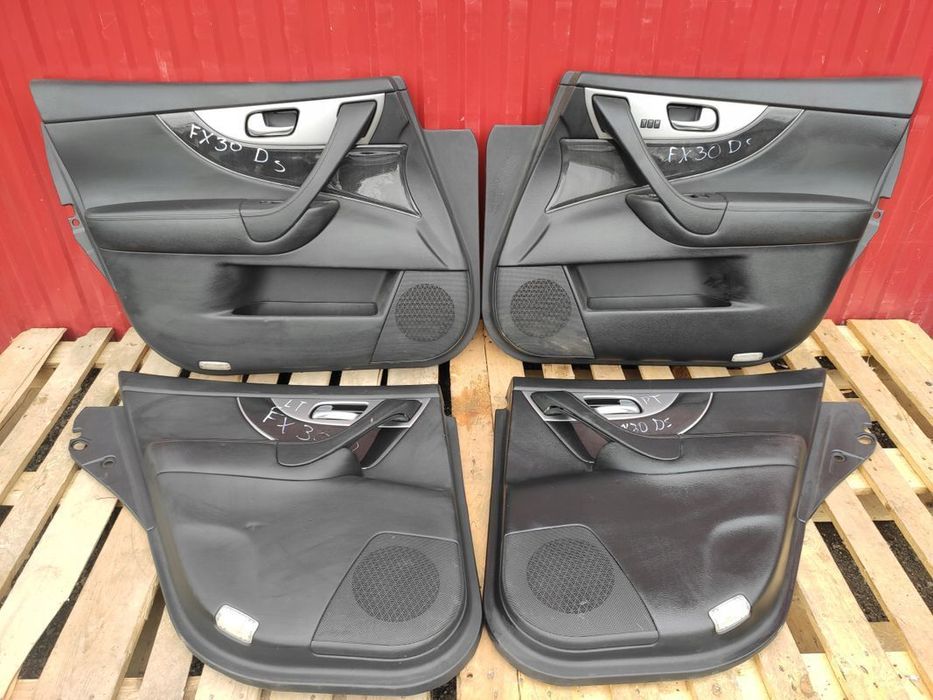 INFINITI FX30D WNĘTRZE FOTEL FOTELE KANAPA BOCZKI KOMPLET SKÓRA ŁADNE