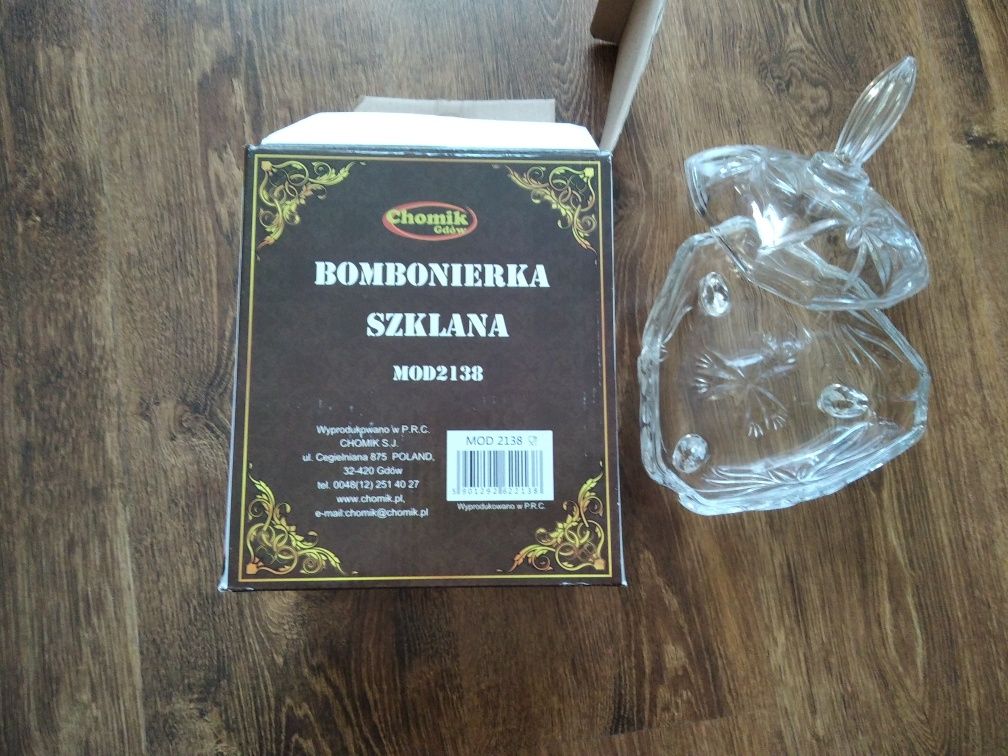 Bombonierka szklana