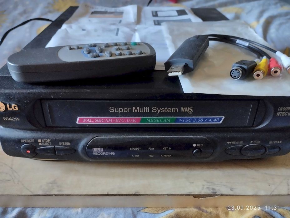 Видеомагнитофон модуль видеозахвата оцифровка бабинный магнитофон