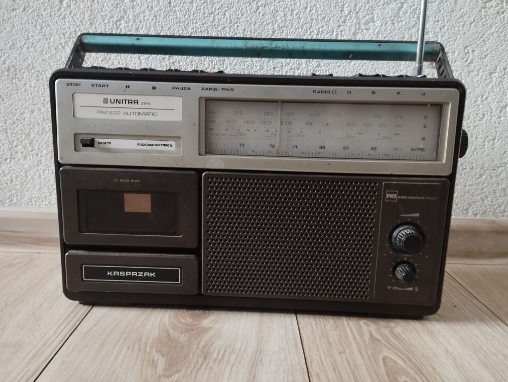 Radiomagnetofon UNITRA Kasprzak RM 222