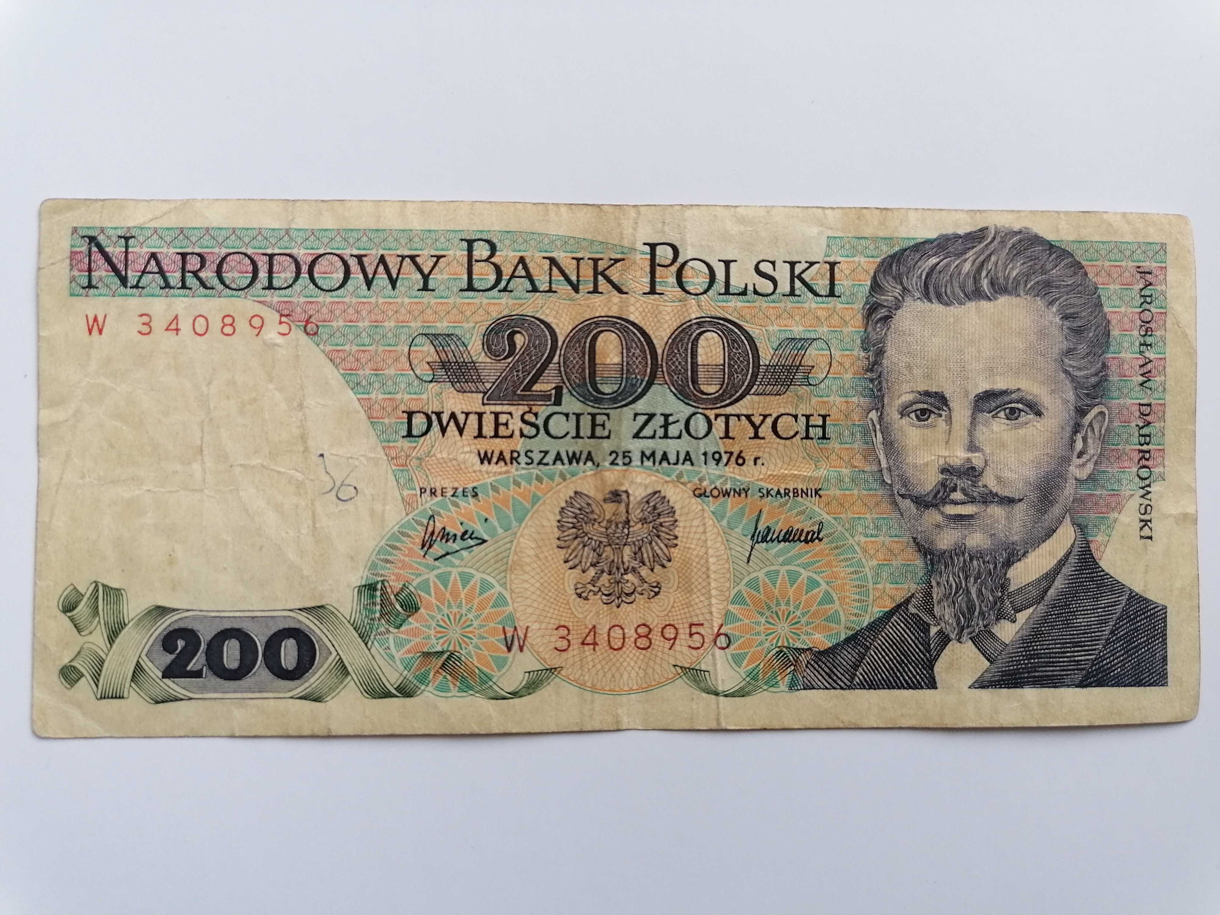 Banknot PRL 200zl