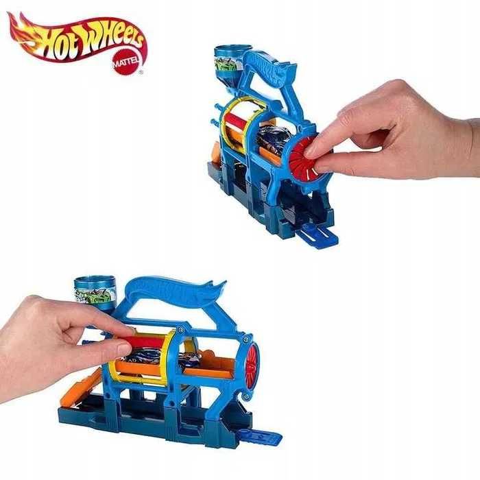 HOT WHEELS City Turbomyjnia Blaze Mattel NOWY