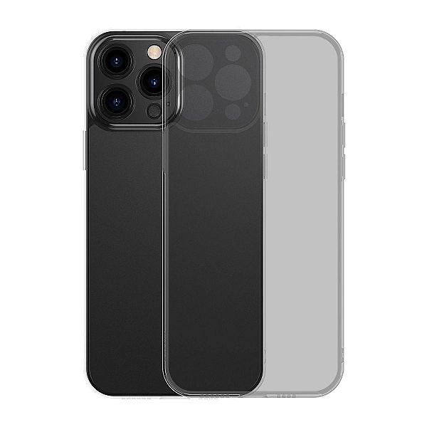 Baseus Frosted Glass Case etui pokrowiec do iPhone 13 Pro Max sztywna