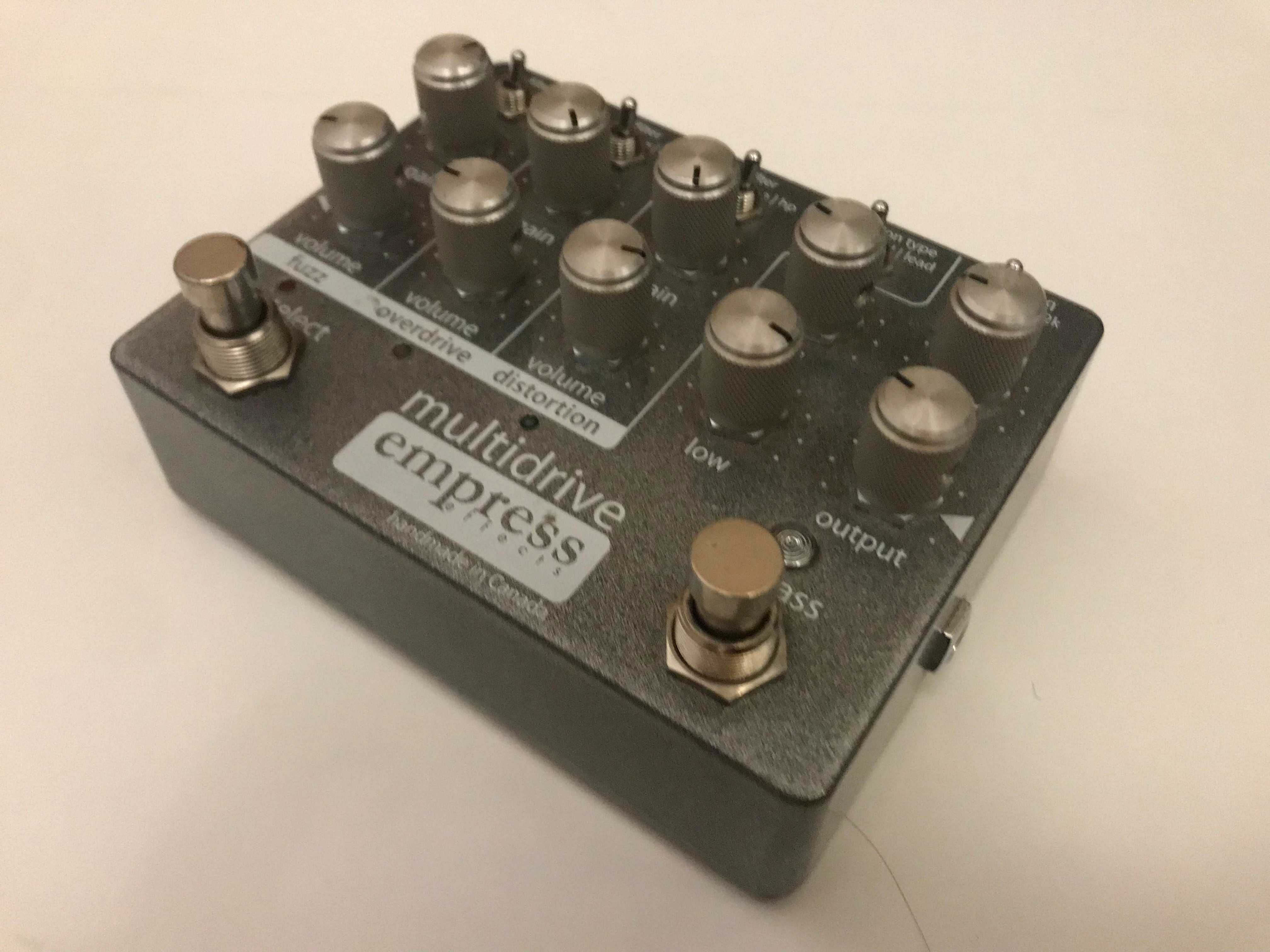 Empress Effects Multidrive Overdrive Effects Pedal