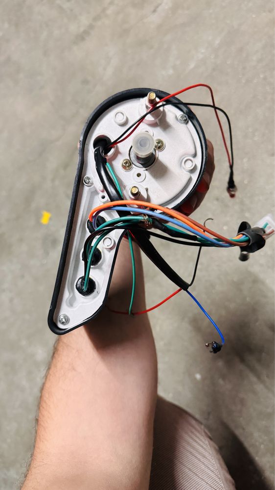 Conta quilometros digital honda xr