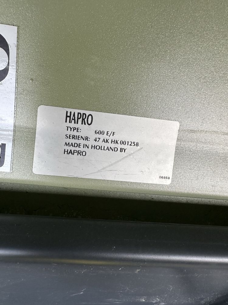 Box dachowy HAPRO 600 E/F duży, solidny jak thule