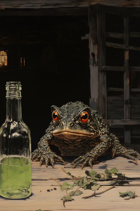 Plakat 40x60cm Oczekiwanie w Półmroku