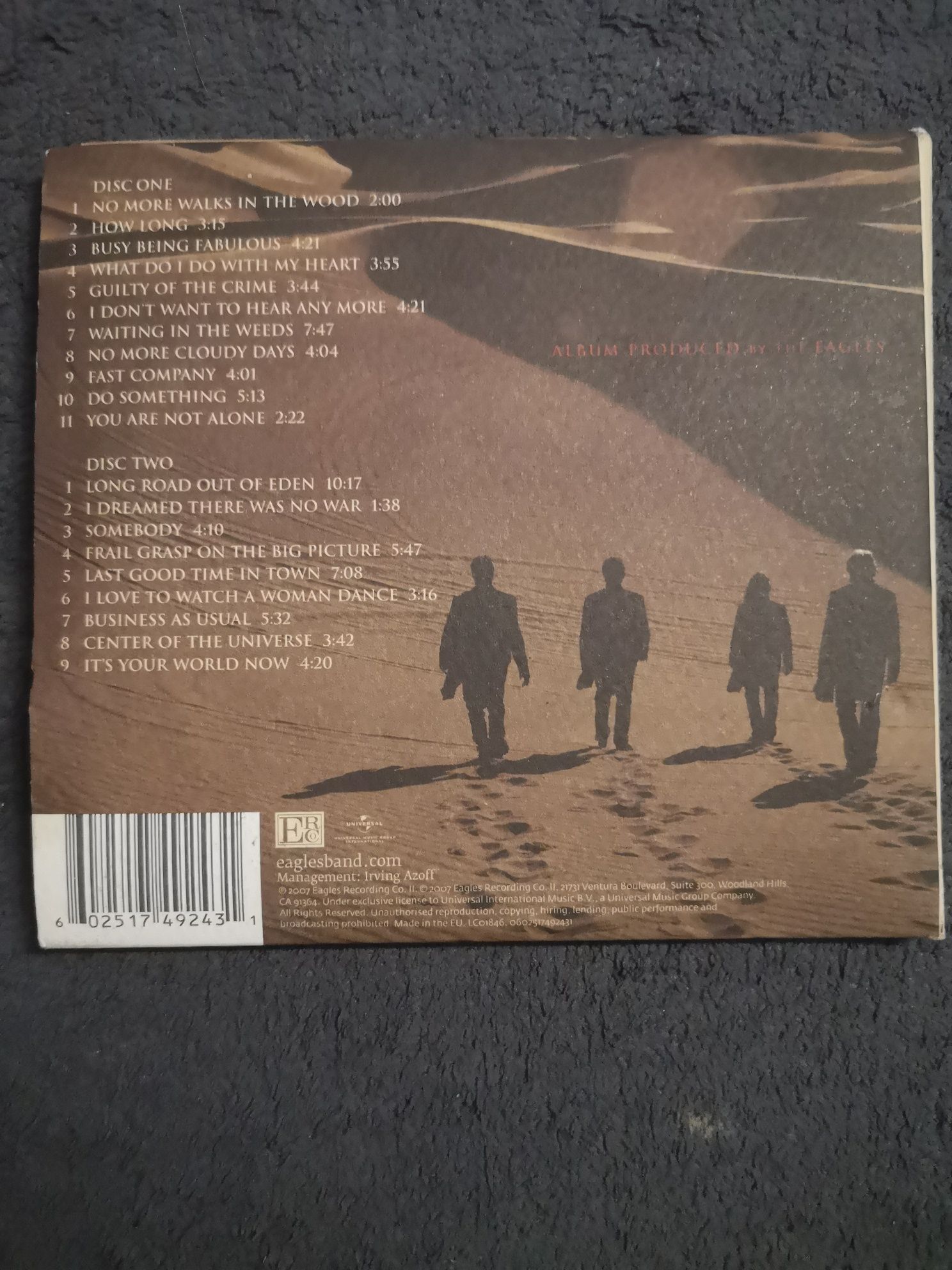 Eagles Long Road Out Eden 2 płyty cd