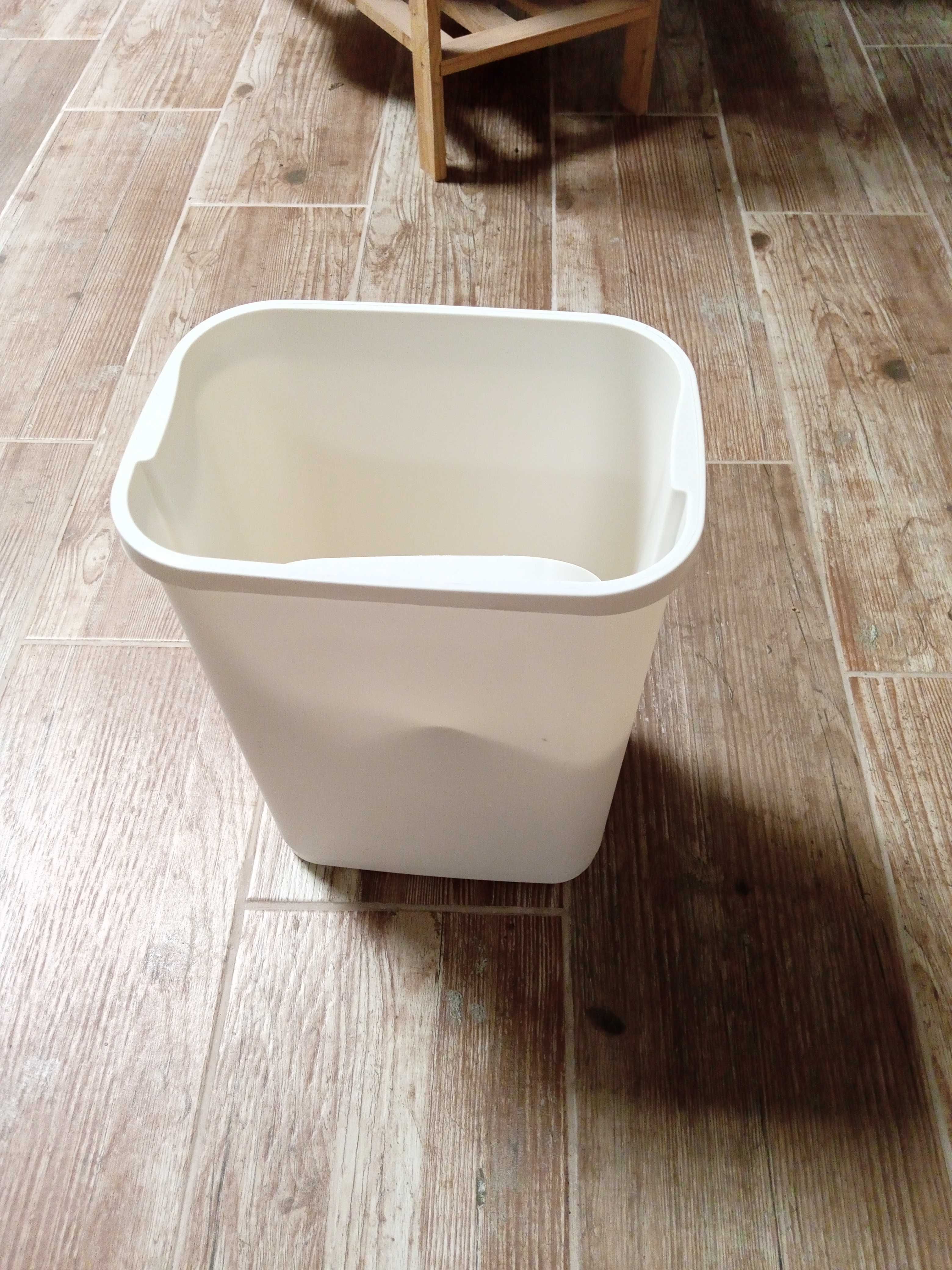 Papeleira com Tampa Basculante - 10L - Branco