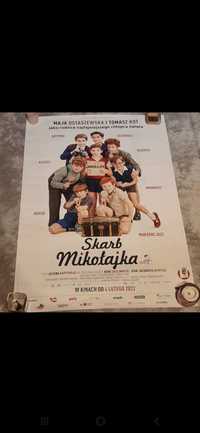 Plakat filmu ,, Mikołajek -skarb mikołajka"