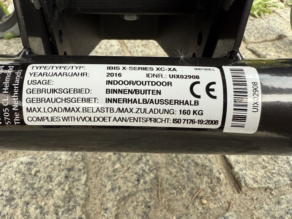 Wielofunkcyjny wózek inwalidzki IBIS X-series dla opiekuna Full opcja