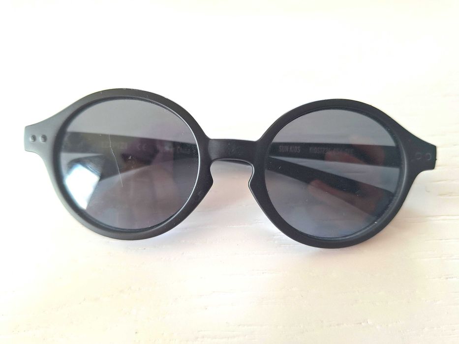 Okulary okularki Izipizi czarne black dla dzieci dziecka