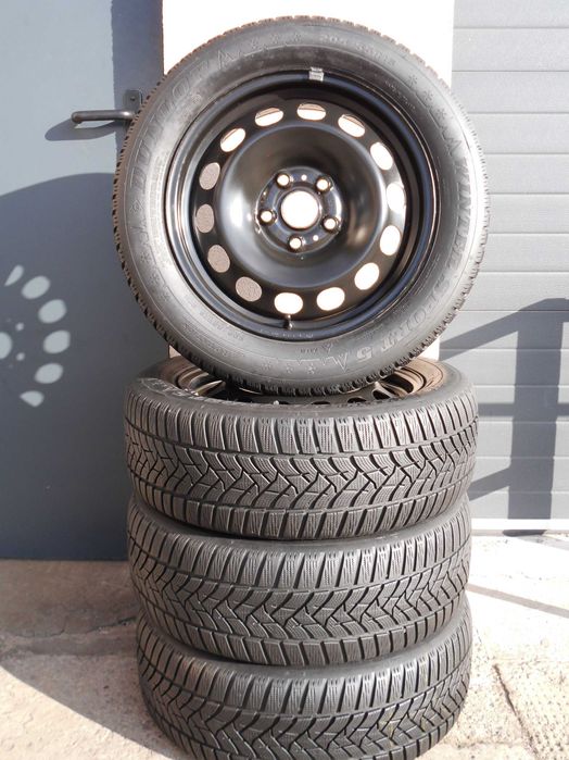 ! Koła zimowe stalowe 16 5x112 Vw Passat B5 B6 B7 Audi A4 B5 B6 B7 A3