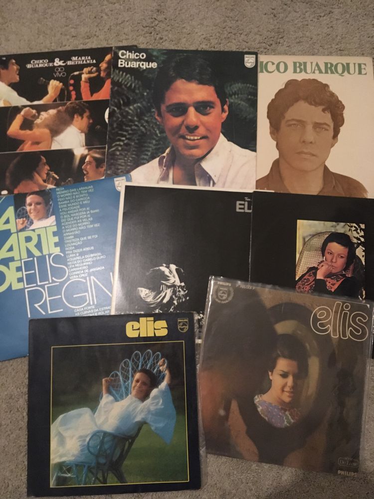 Lote discos vinil música brasileira