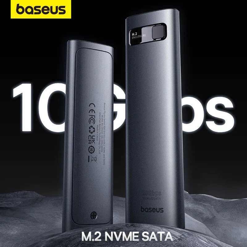 Внешний карман Baseus M2 SSD Case NVME SATA Dual Protocol USB 3.2 Gen2