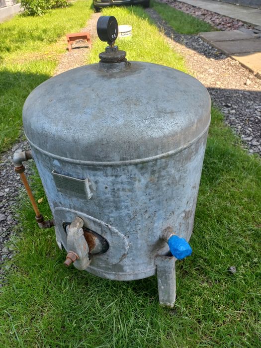 Бочка для води оцинкована на 100 лфтрів