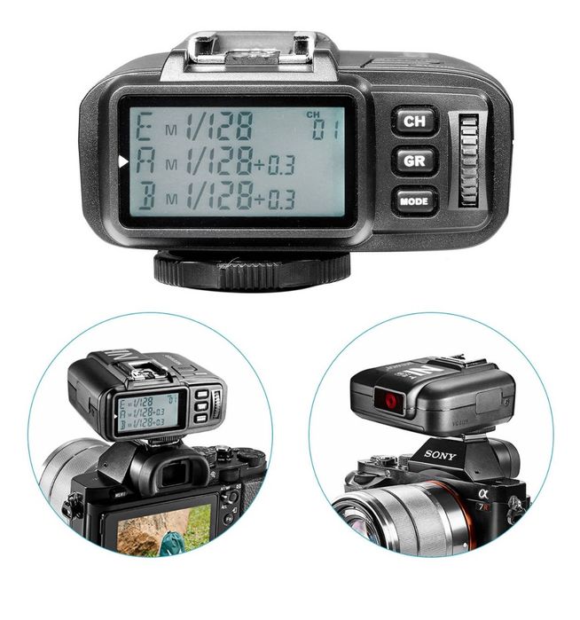 Neewer N1T-S TTL 2.4G 32-канальний бездрот. передавач тригера спалаху
