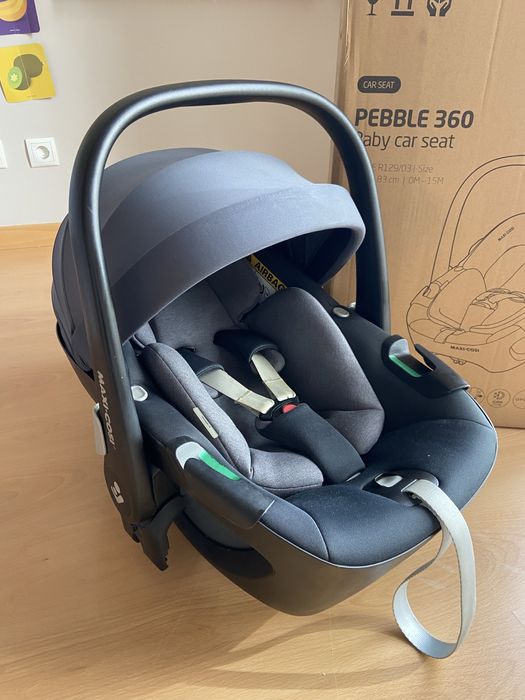 Maxi-Cosi Pebble 360 – Ovo Auto Bebé (i-Size, 0–15 m)