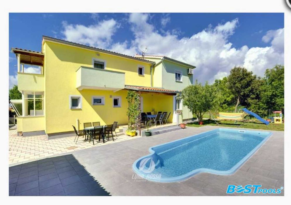 Ogrodowy basen CASABLANCA 7.4x3.2x1.55m z izolacją PRODUCENT Bestpools