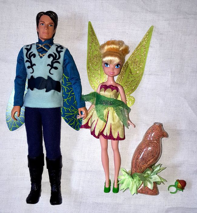 Куклы Феи Дисней и фейская пыльца, фея Disney, Mattel, 13+2 шт
