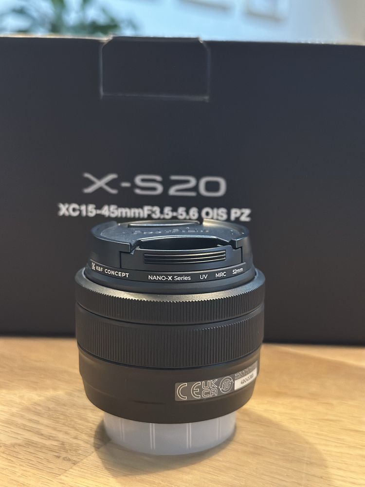 [Como NOVA] Fujifilm X-S20 com objetiva XC 15-45mm F3.5-5.6