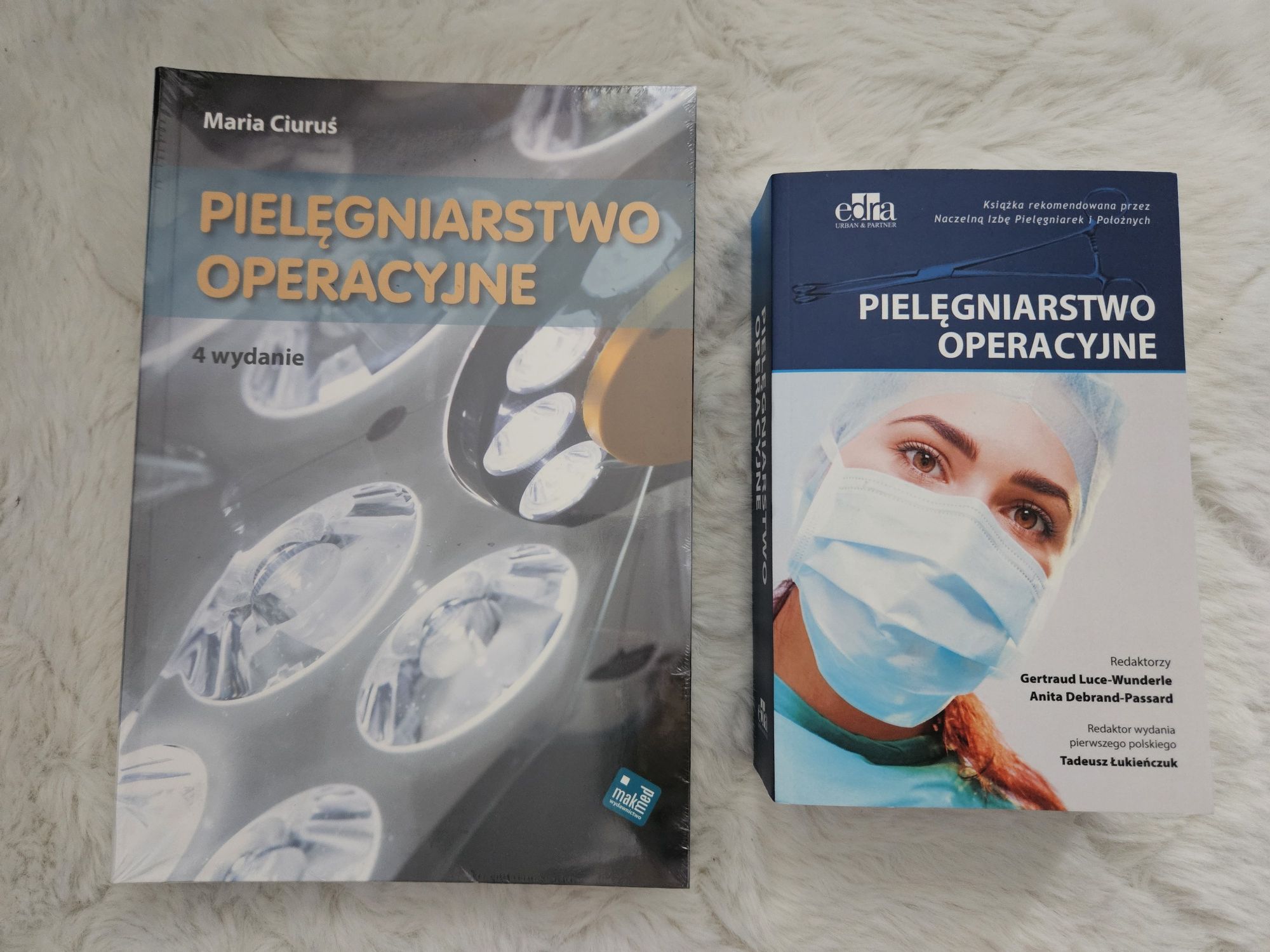Pielęgniarstwo operacyjne zestaw komplet 2 książkii