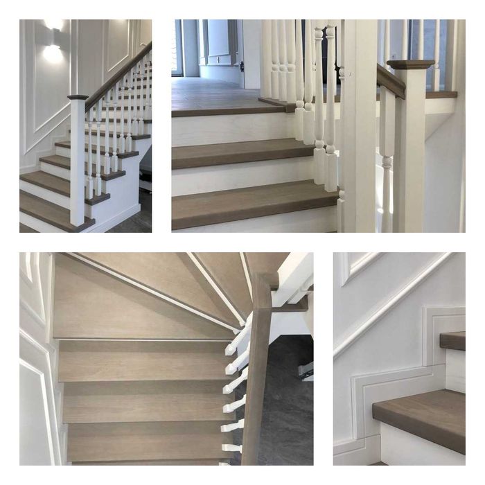 Виготовлення та монтаж сходів (бетон/металокаркас) Бук/Ясень/Дуб ЛЬВІВ