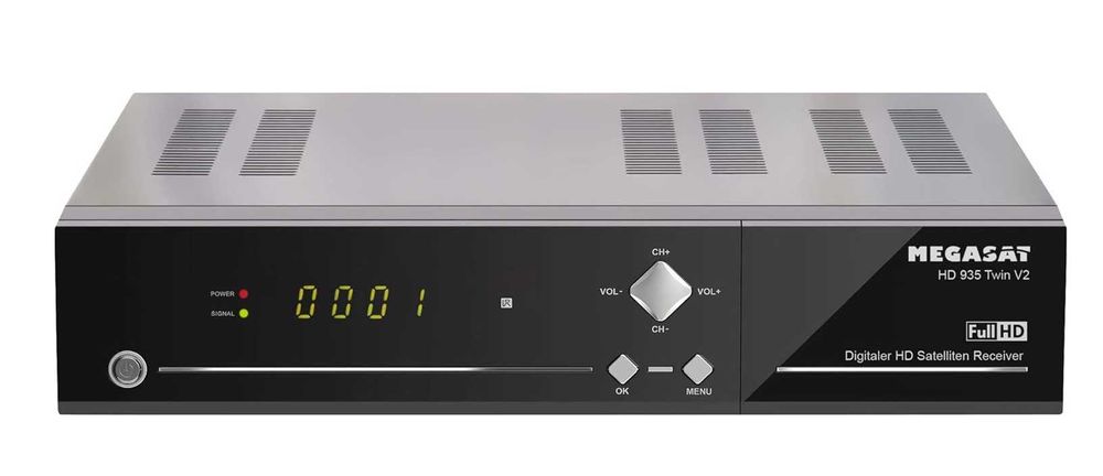 Megasat HD 935 Twin V2 Odbiornik satelitarny z funkcją nagrywania
