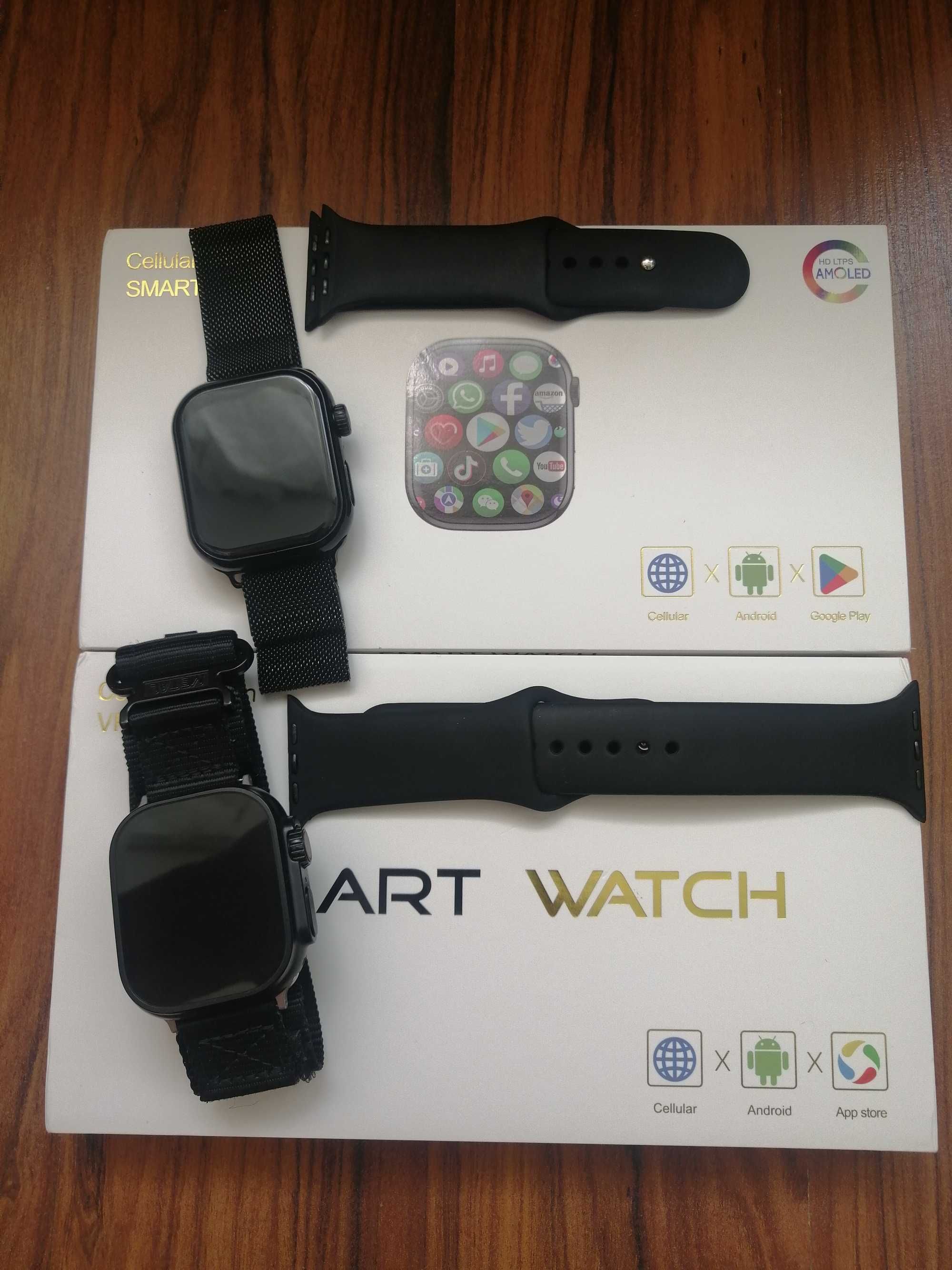Android Smart Watch 4G Camera Amoled 3/32 CD9/CDS9 Play Market Google