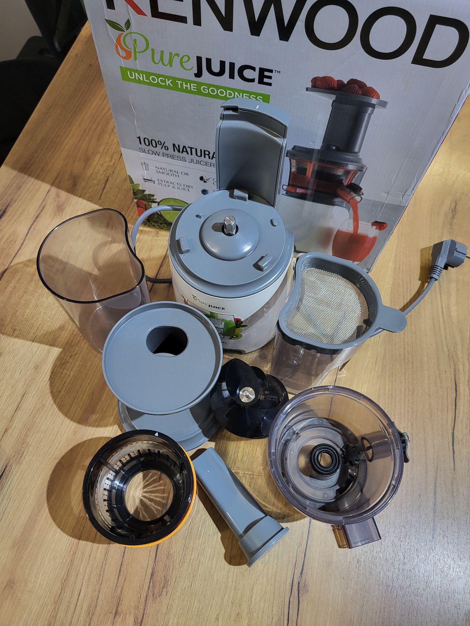 Wyciskarka wolnoobrotowa KENWOOD JMP600WH