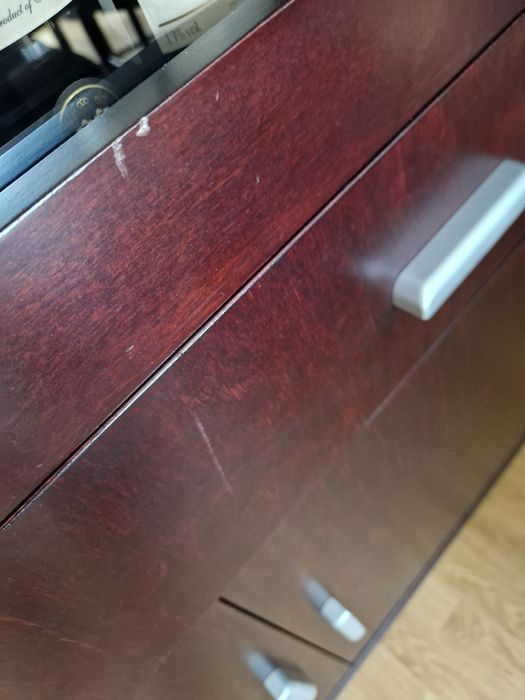 Kredens / barek w kolorze wenge